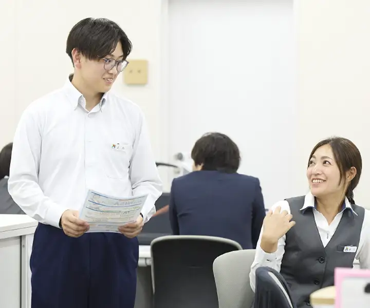 支店勤務・窓口担当 上北祐也さん