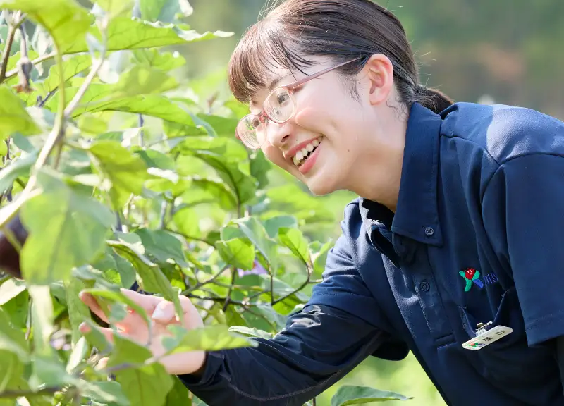 2023年入組 集荷場勤務・営農指導担当 横山美帆さん